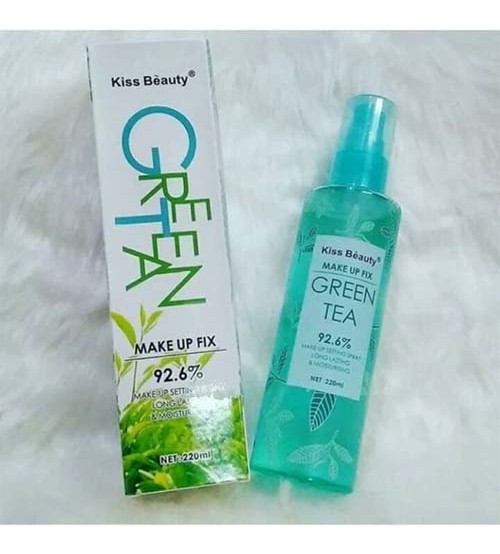 Kiss Beauty Green Tea Makeup Fix Setting Spray 220ml